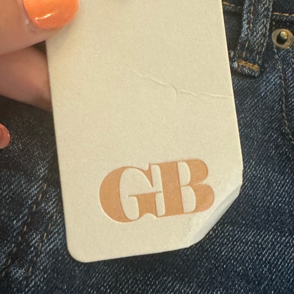 Gianni Bini GB Womens Juniors Straight Leg Distressed Jeans Size 7 NEW - Picture 8 of 10